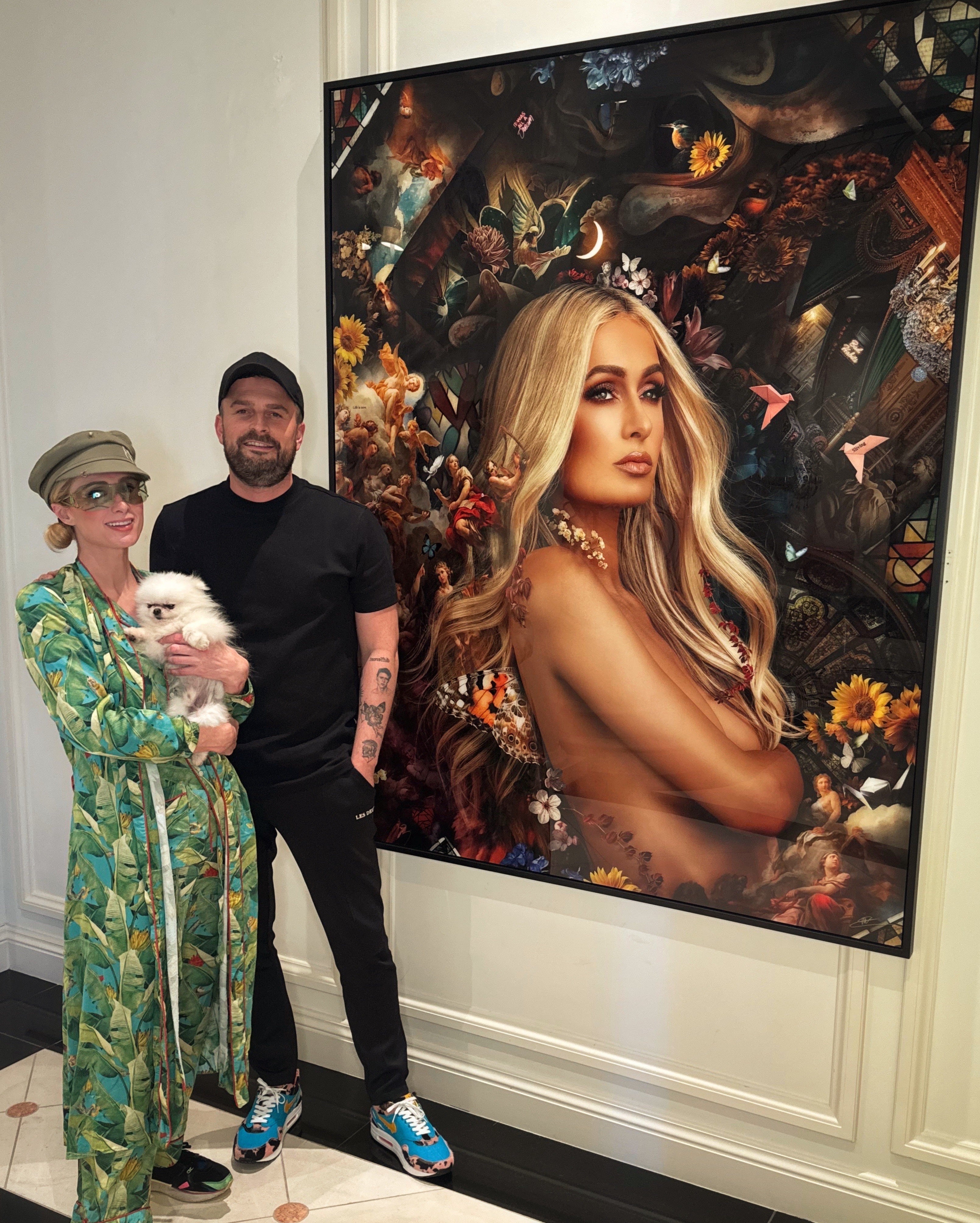 Commissioned art pieces for Paris Hilton