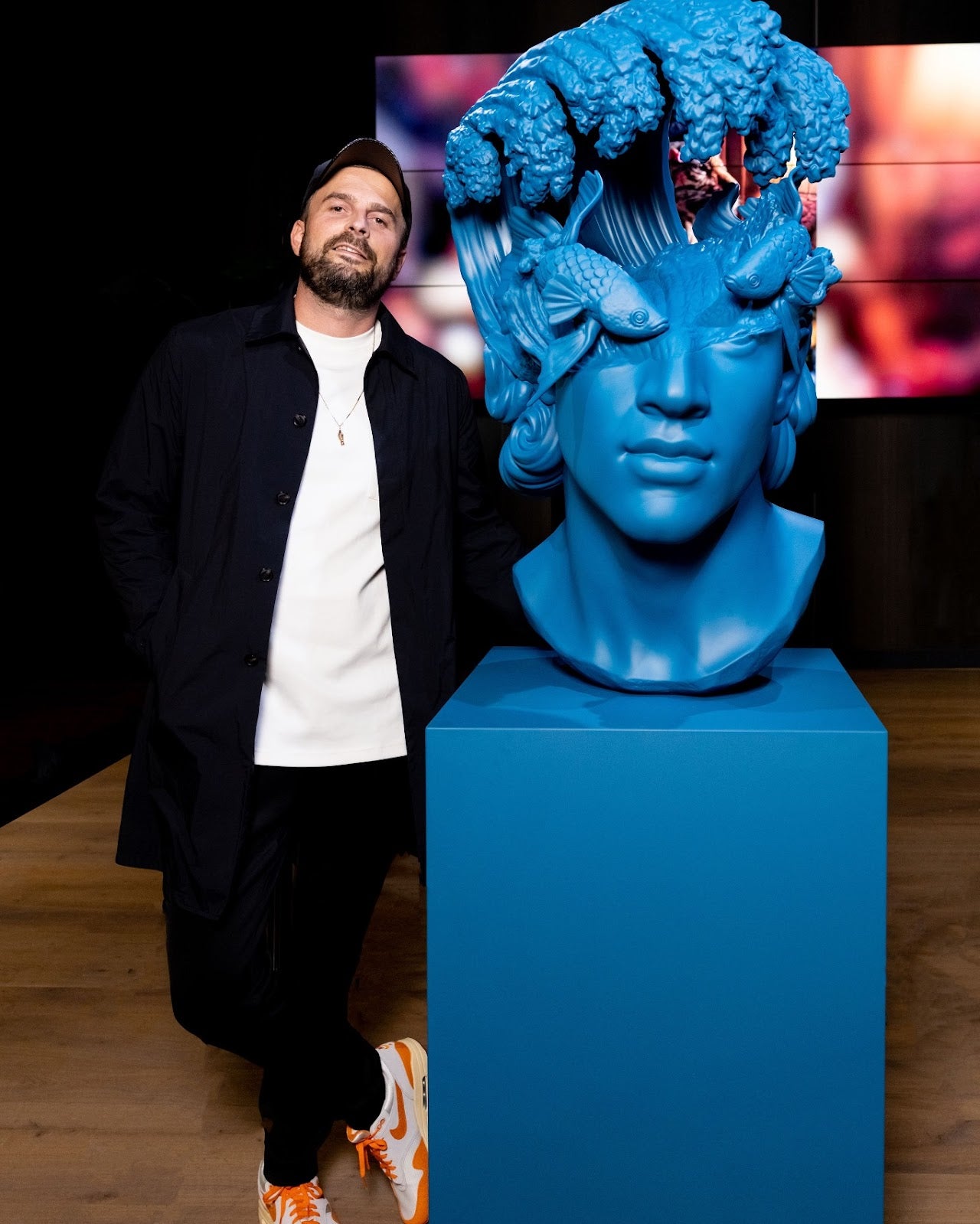 Marcel van Luit's first sculpture: Succesful launch party in Amsterdam!