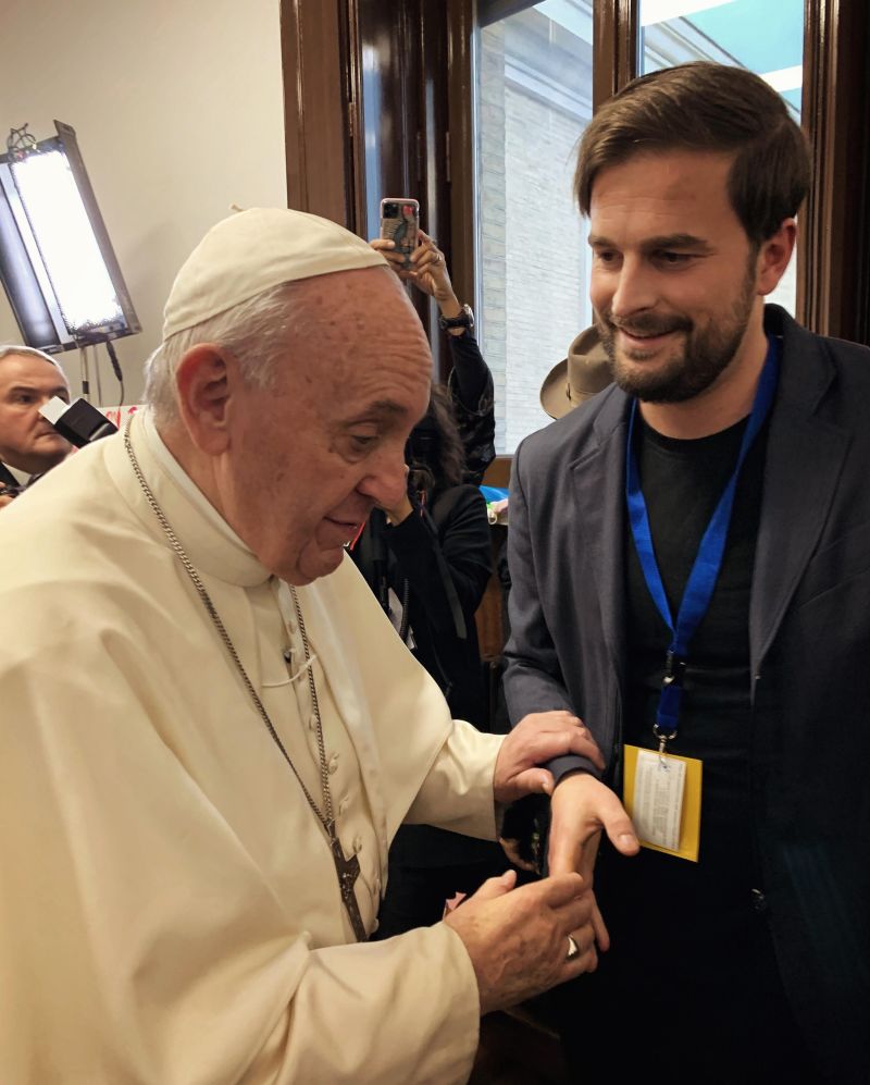 Marcel van Luit x Meeting the Pope