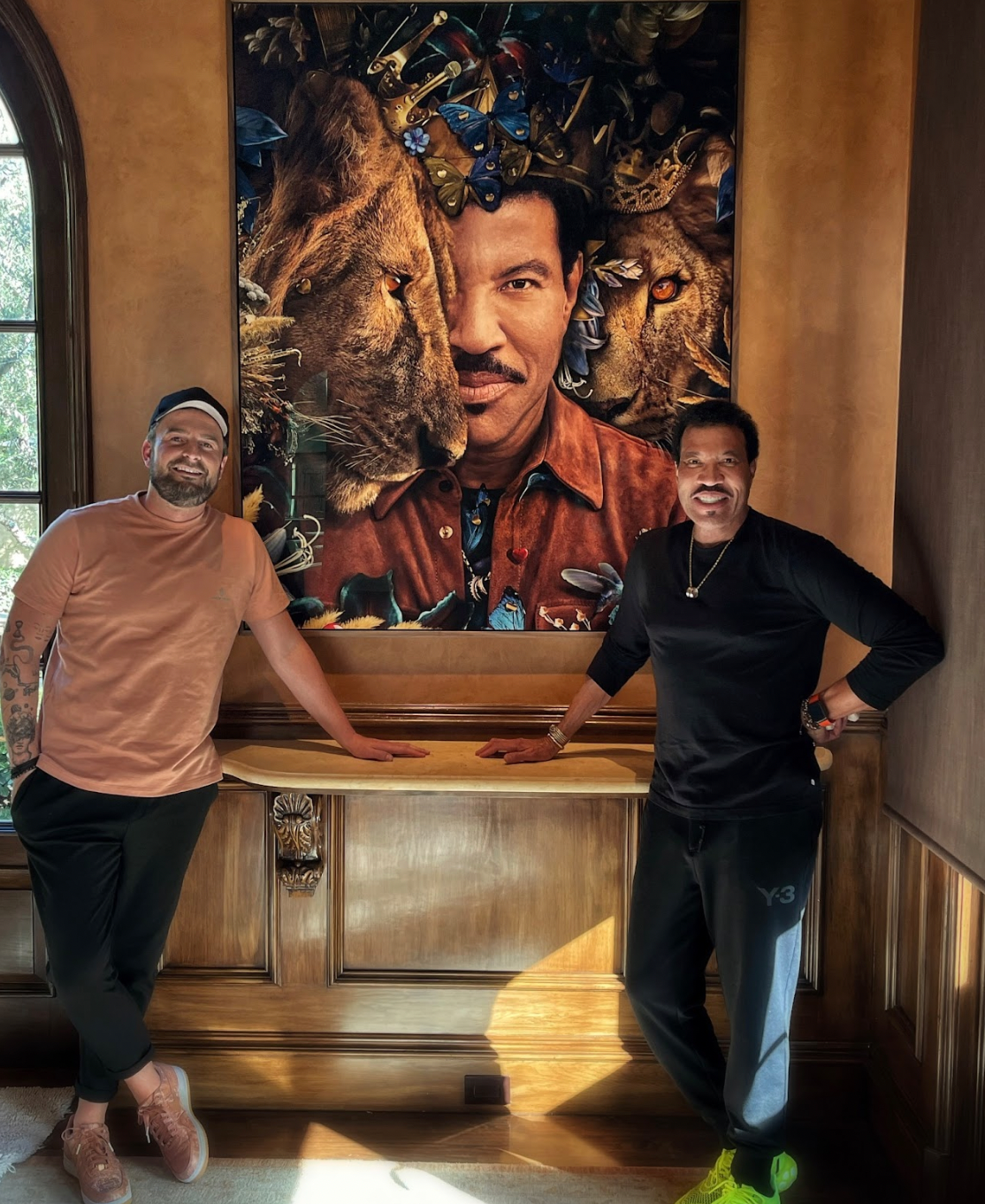 Commissioned art piece for Lionel Richie