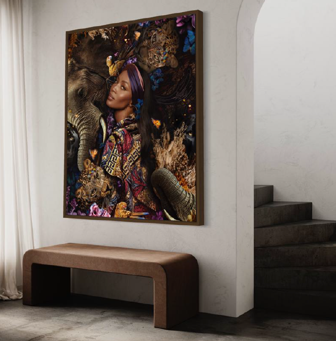 Commissioned piece for Naomi Campbell
