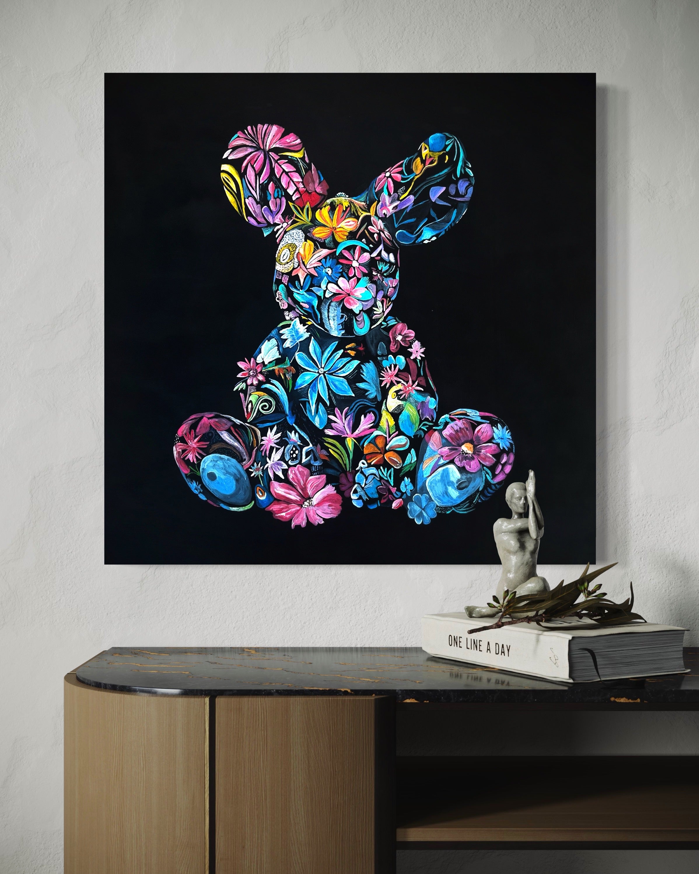 Billy - 70 x 70 cm Giclée Print