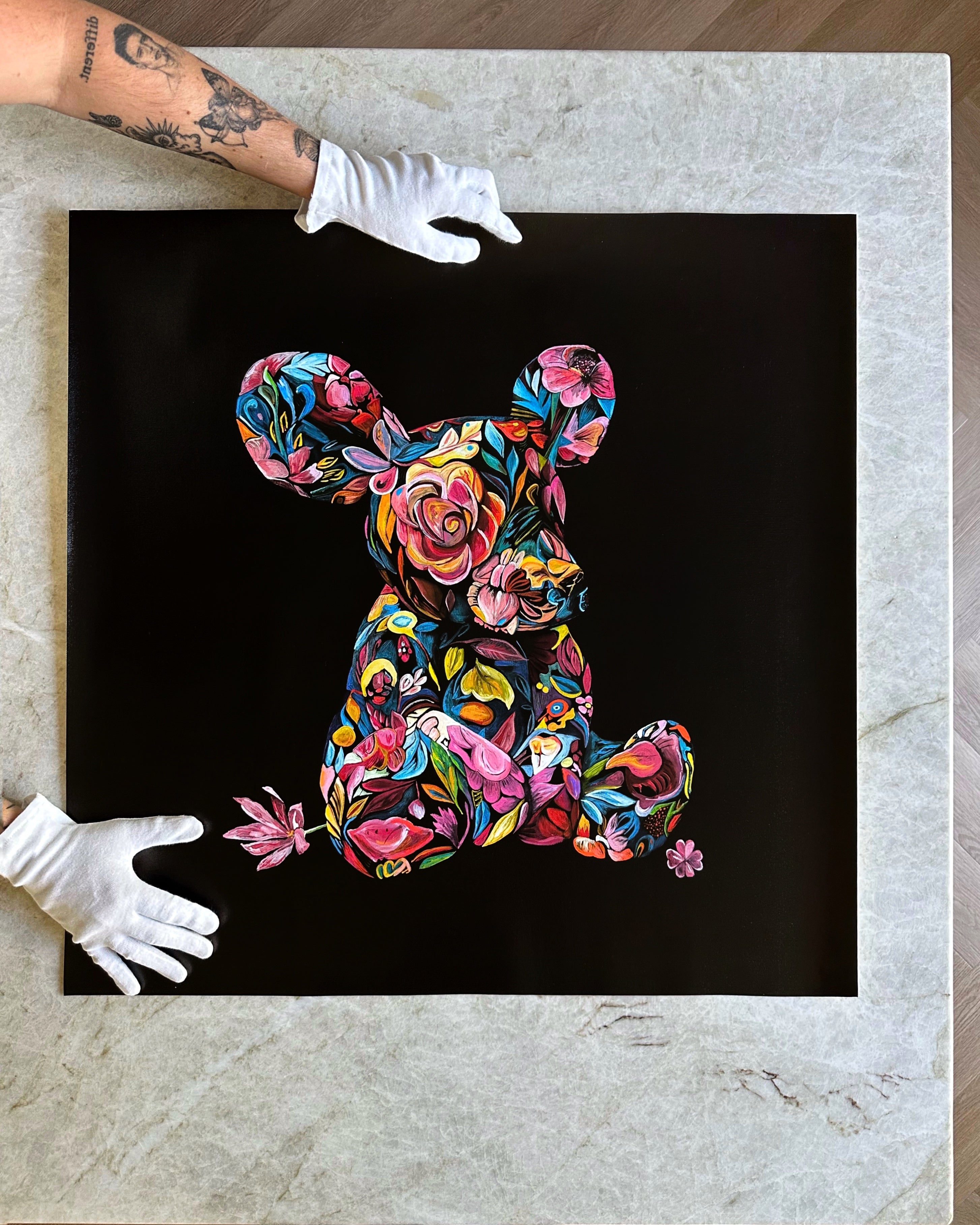 Blake - 70 x 70 cm Giclée Print